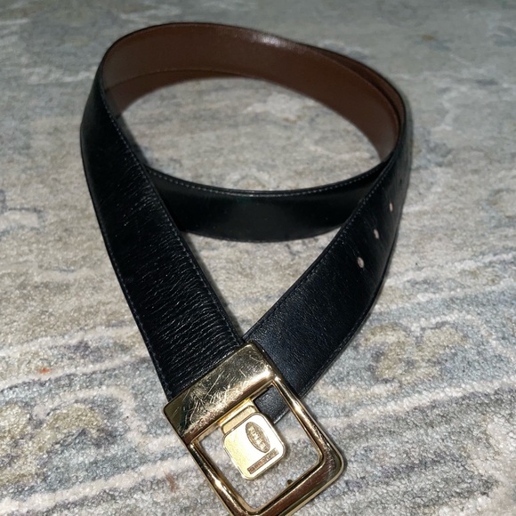 Bemis genuine leather black belt - Picture 1 of 15